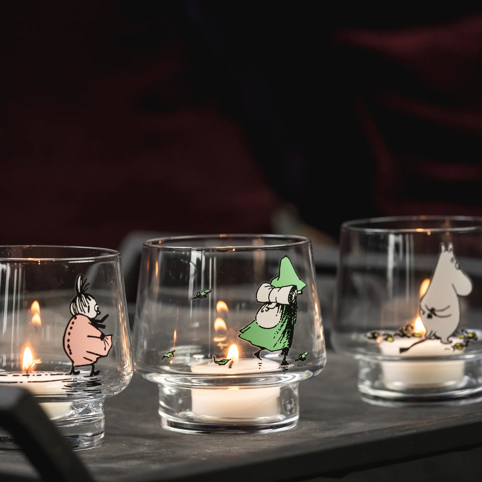 Photophore The wait, Transparent-blanc Muurla