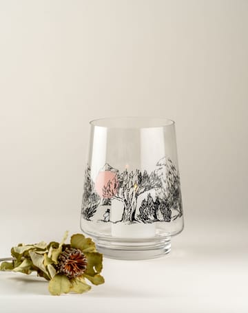 Photophore/Vase Just Wandering 20 cm - Transparent - Muurla