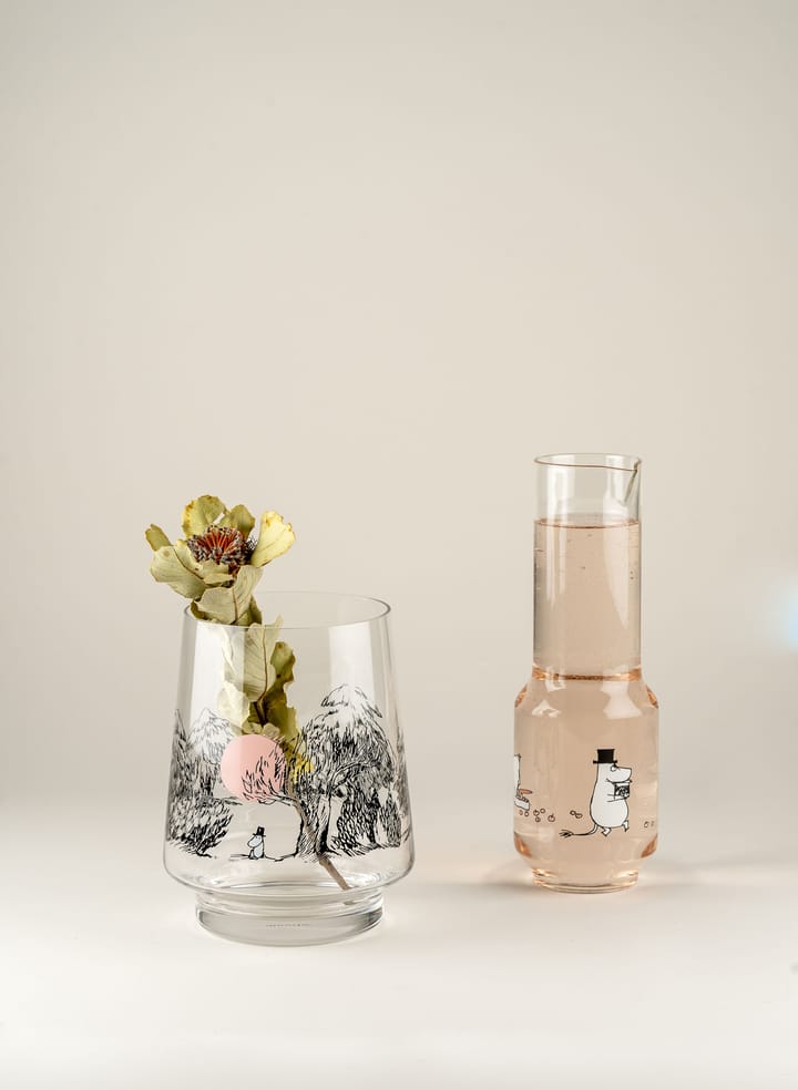 Photophore/Vase Just Wandering 20 cm - Transparent - Muurla