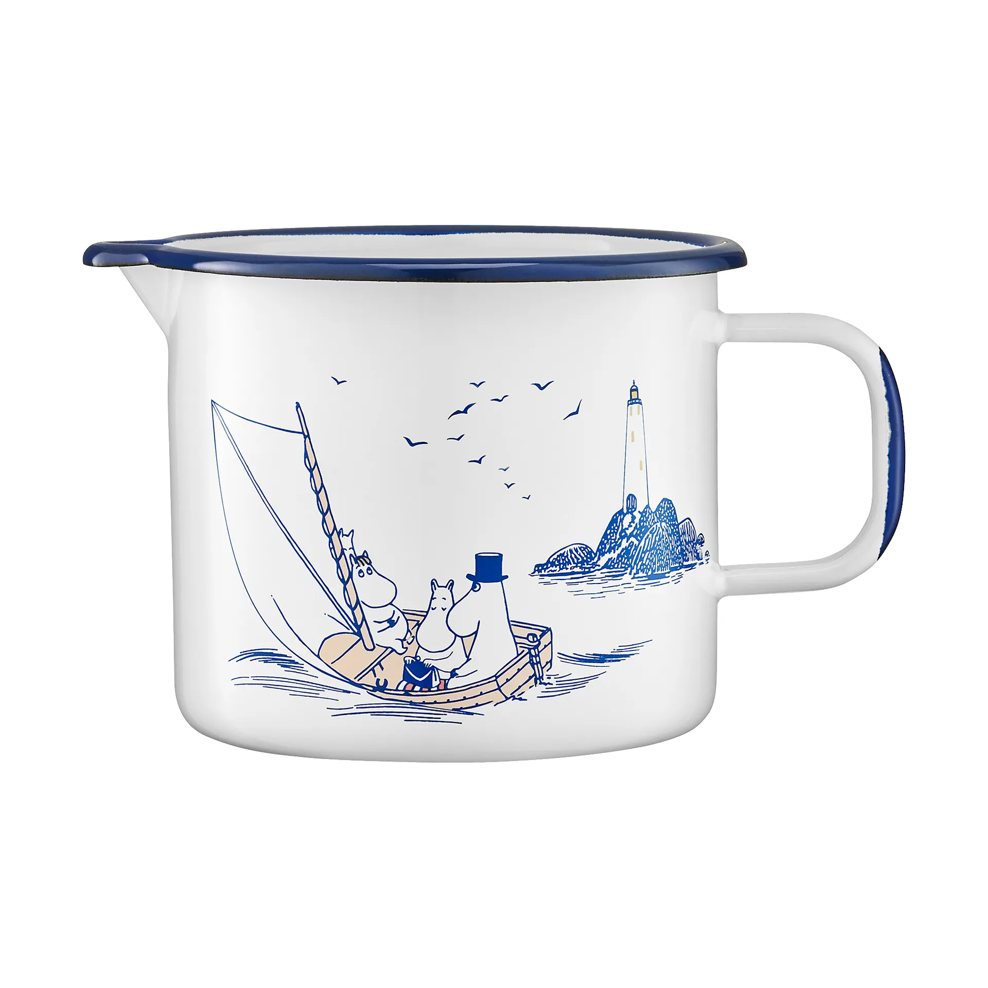Pichet en émail Moomin 1,3L, Sailors Muurla