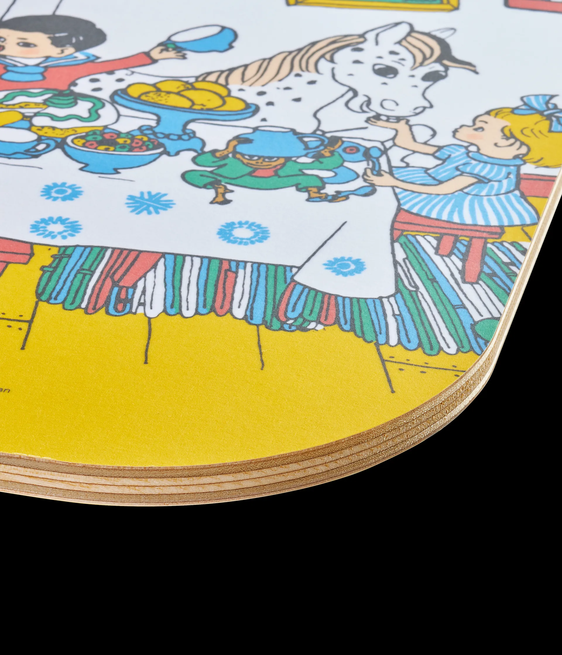 Pippi Chop & Serve planche à découper 25x32 cm, Villa villekulla Muurla