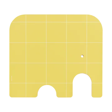 Planche à découper Elephant Chop & Serve L - Yellow - Muurla