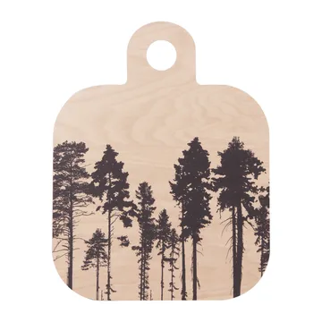 Planche à découper Forest 25x32 cm - naturel-noir - Muurla