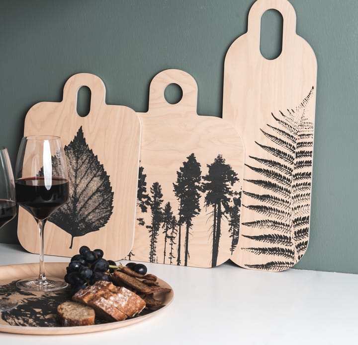 Planche à découper Forest 25x32 cm - naturel-noir - Muurla