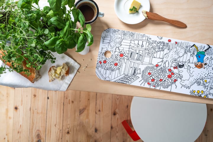 Planche à découper Pippi Chop & Serve 18x44 , The Way Home Muurla