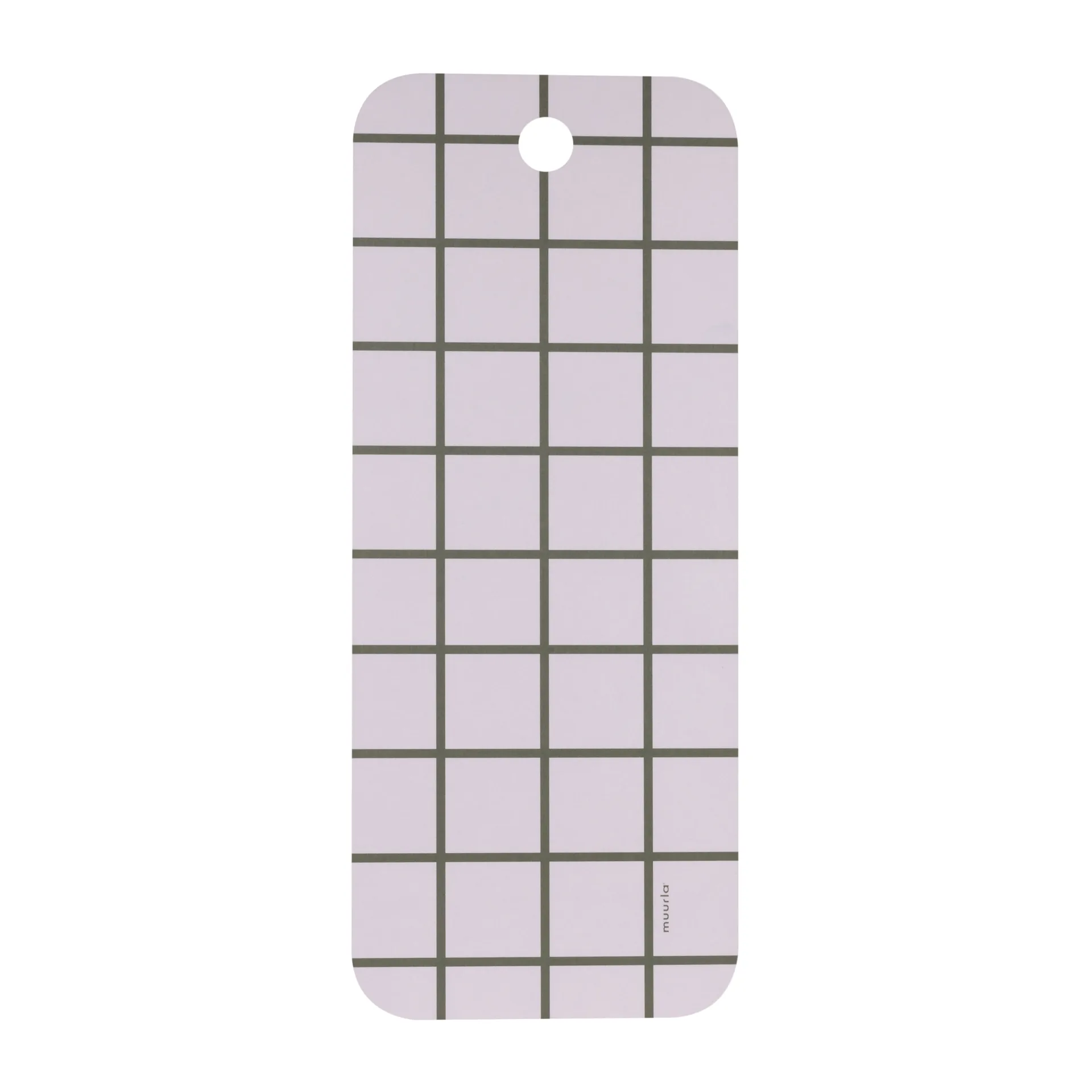 Plateau Checks & Stripes 18x44 cm, Vert-beige Muurla