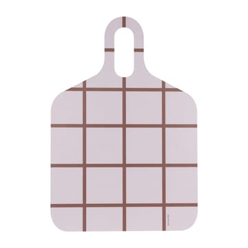 Plateau Checks & Stripes 30x44 cm - Marron-beige - Muurla