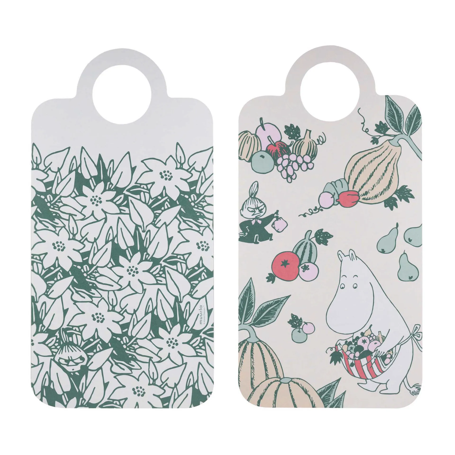 Plateau Chop & Serve Seasonal Delicacies 23x44 cm, Multi Muurla