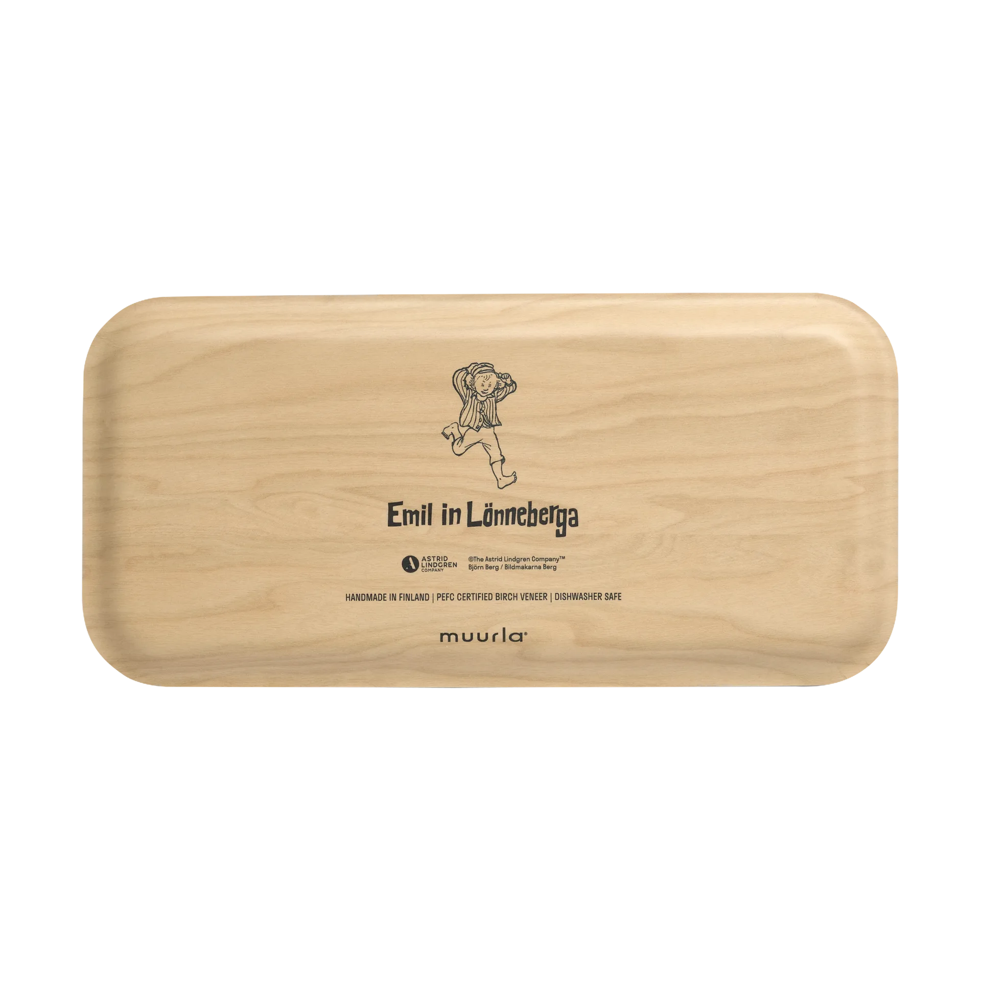 Plateau Emil 13x27 cm, Emil Muurla