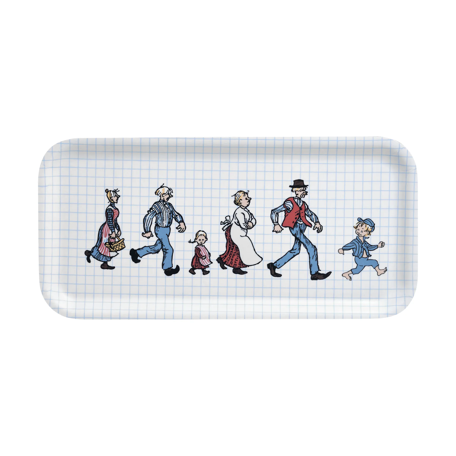 Plateau Emil The Katthult Folks 13x27 cm, Bouleau Muurla