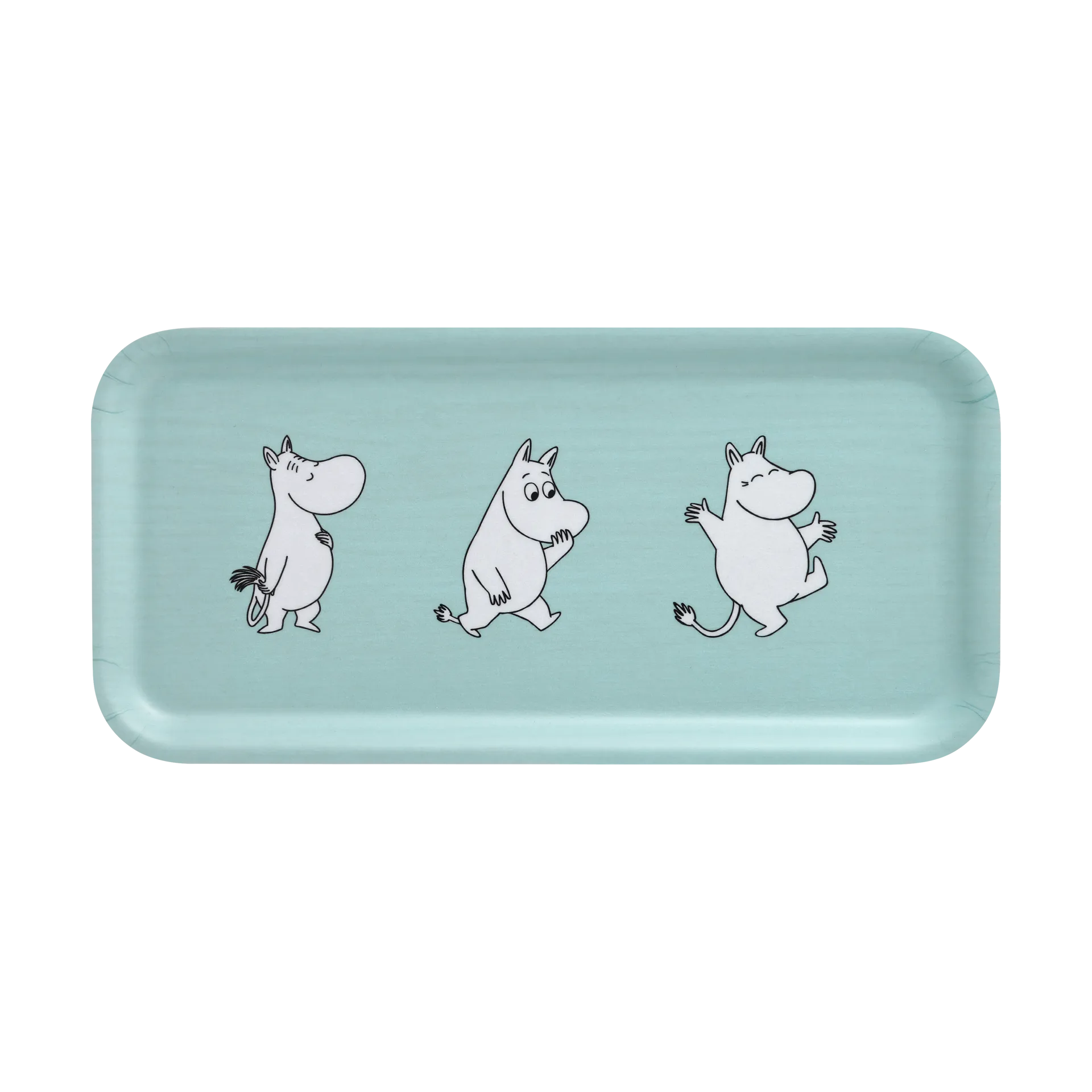 Plateau Moomin 13x27 cm, Retro Moomin Muurla