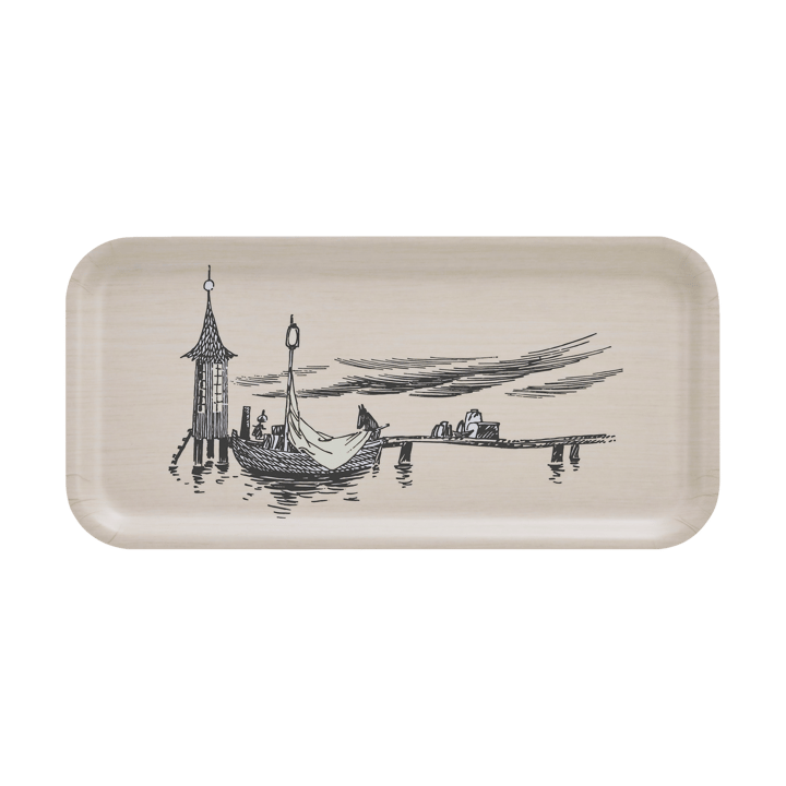 Plateau Moomin 13x27 cm - The pier - Muurla