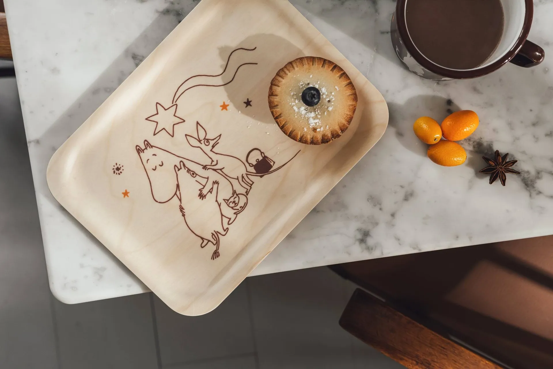 Plateau Moomin 20x27 cm, Comet Muurla