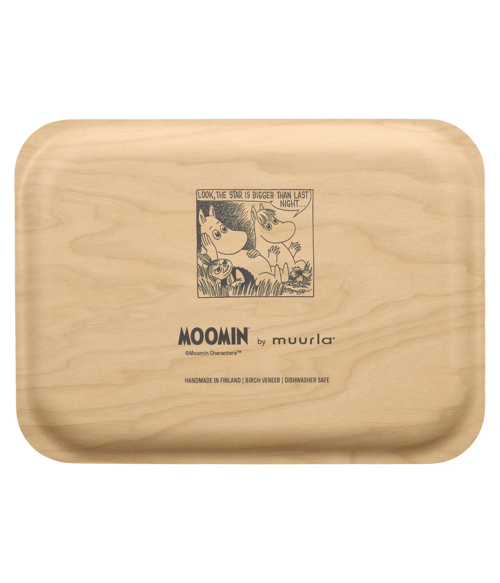 Plateau Moomin 20x27 cm, Friendship Muurla