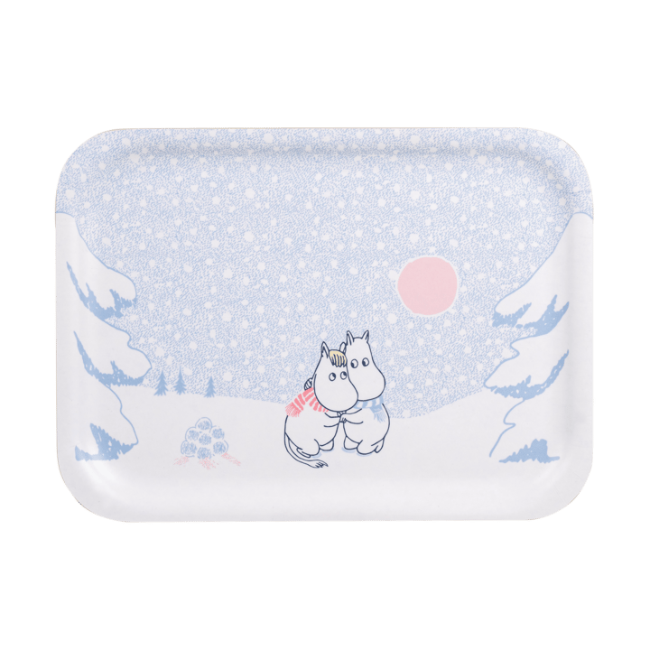 Plateau Moomin 20x27 cm - Let it snow - Muurla