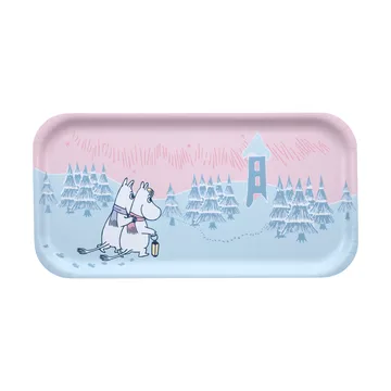 Plateau Moomin 22x43 cm - Frosty Day - Muurla