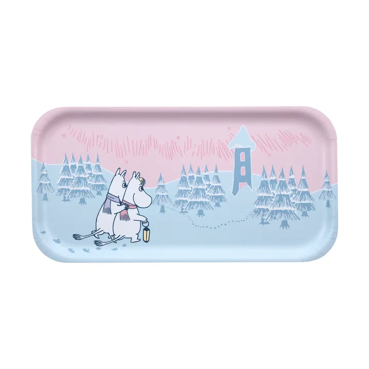 Plateau Moomin 22x43 cm - Frosty Day - Muurla