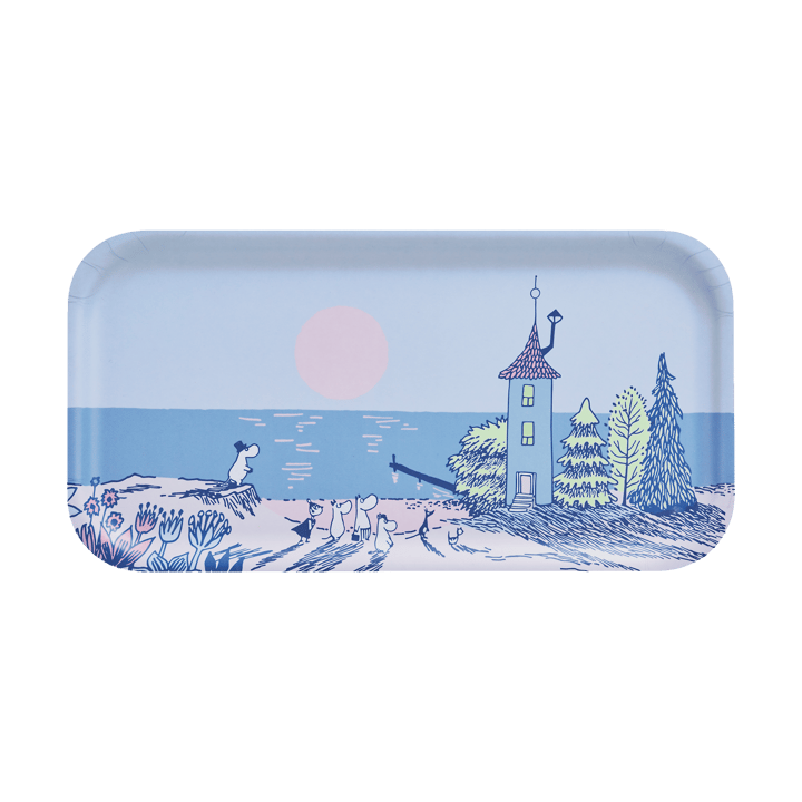 Plateau Moomin 22x43 cm - Sunset - Muurla