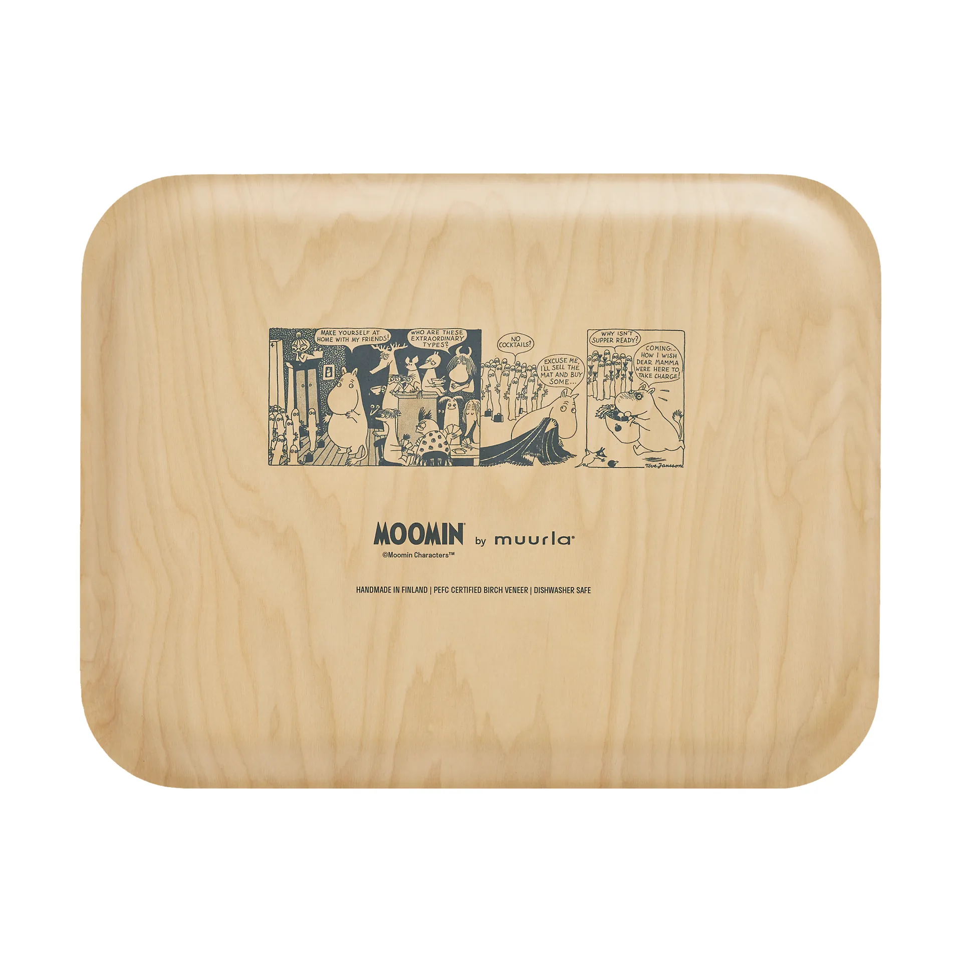 Plateau Moomin 28x36 cm, Room for all Muurla