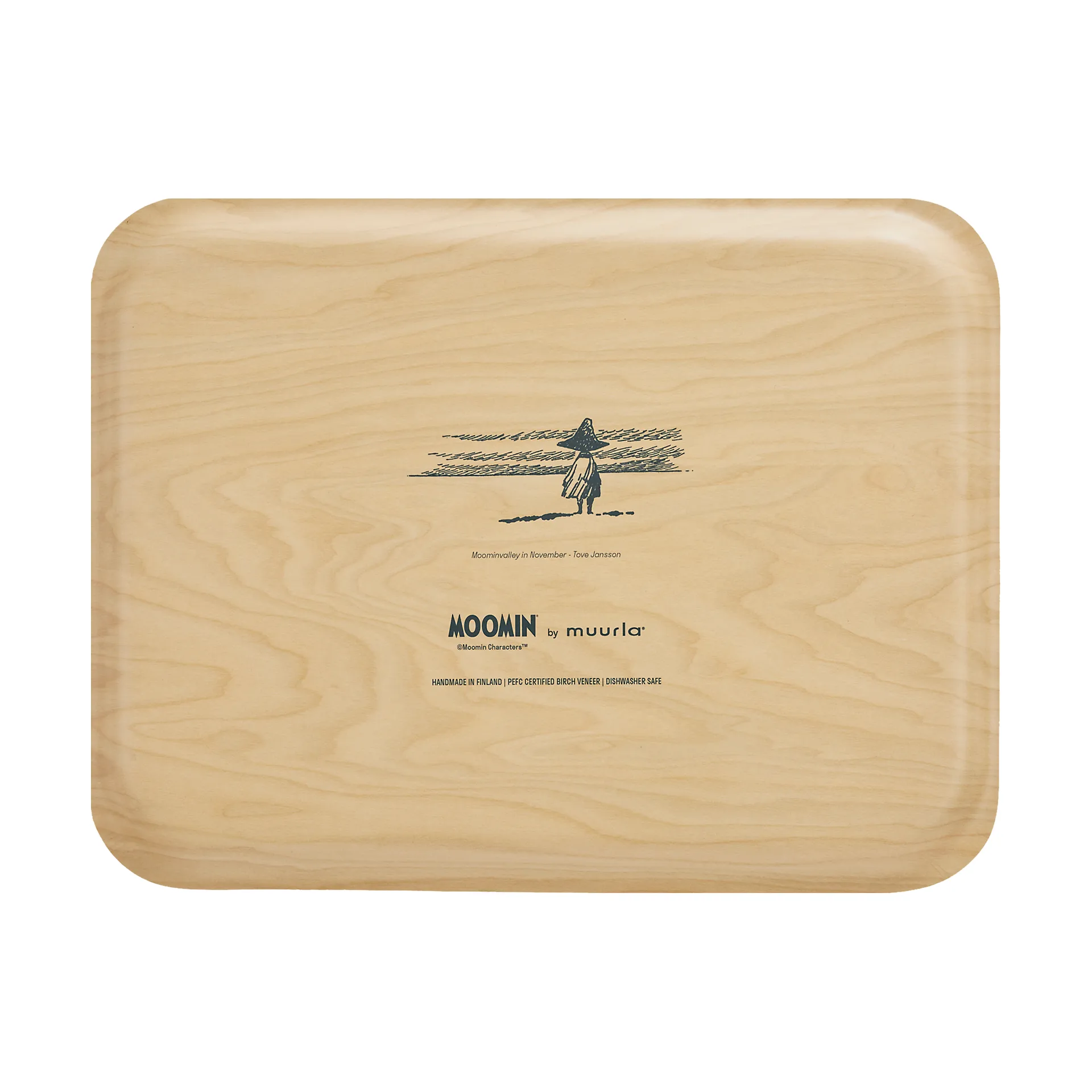 Plateau Moomin 32x42 cm, Finnish Moominvalley map Muurla