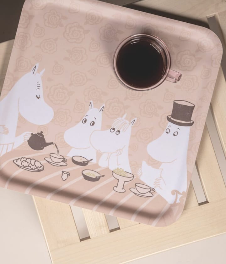 Plateau Moomin 33x33 cm - Coffee time - Muurla