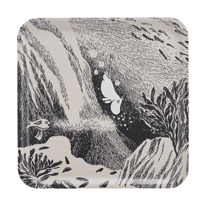 Plateau Moomin 33x33 cm - The dive - Muurla