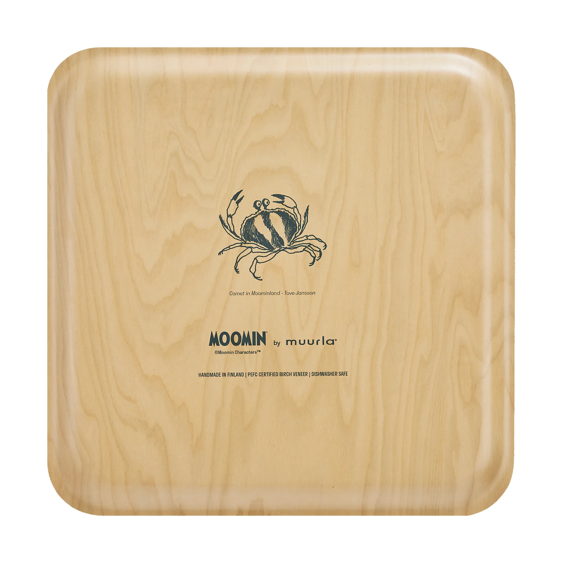 Plateau Moomin 33x33 cm, The dive Muurla