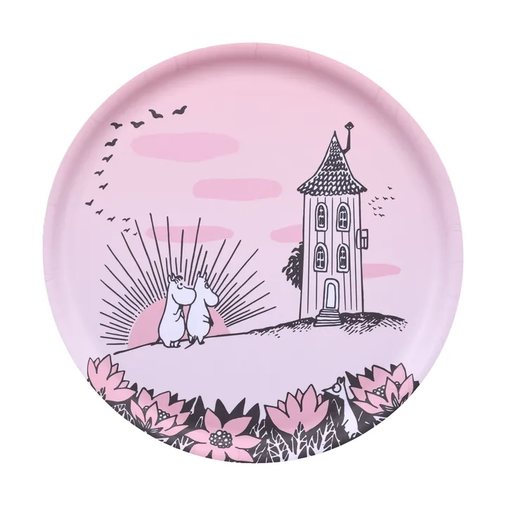 Plateau Moomin Ø35 cm - Friendship - Muurla