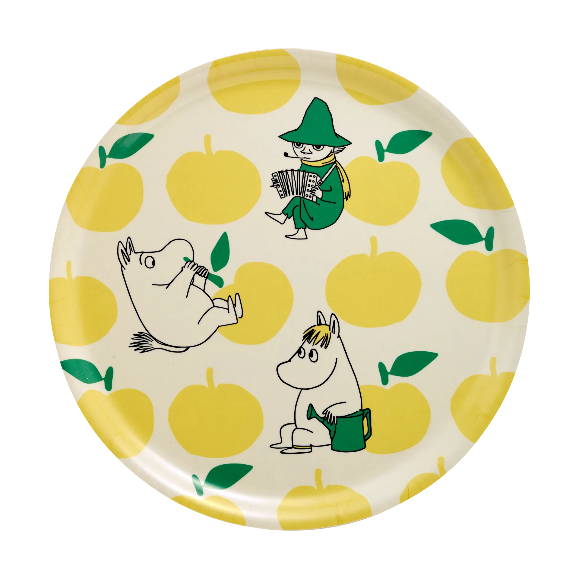 Plateau Moomin Ø35 cm, Pommes Joyfull Muurla