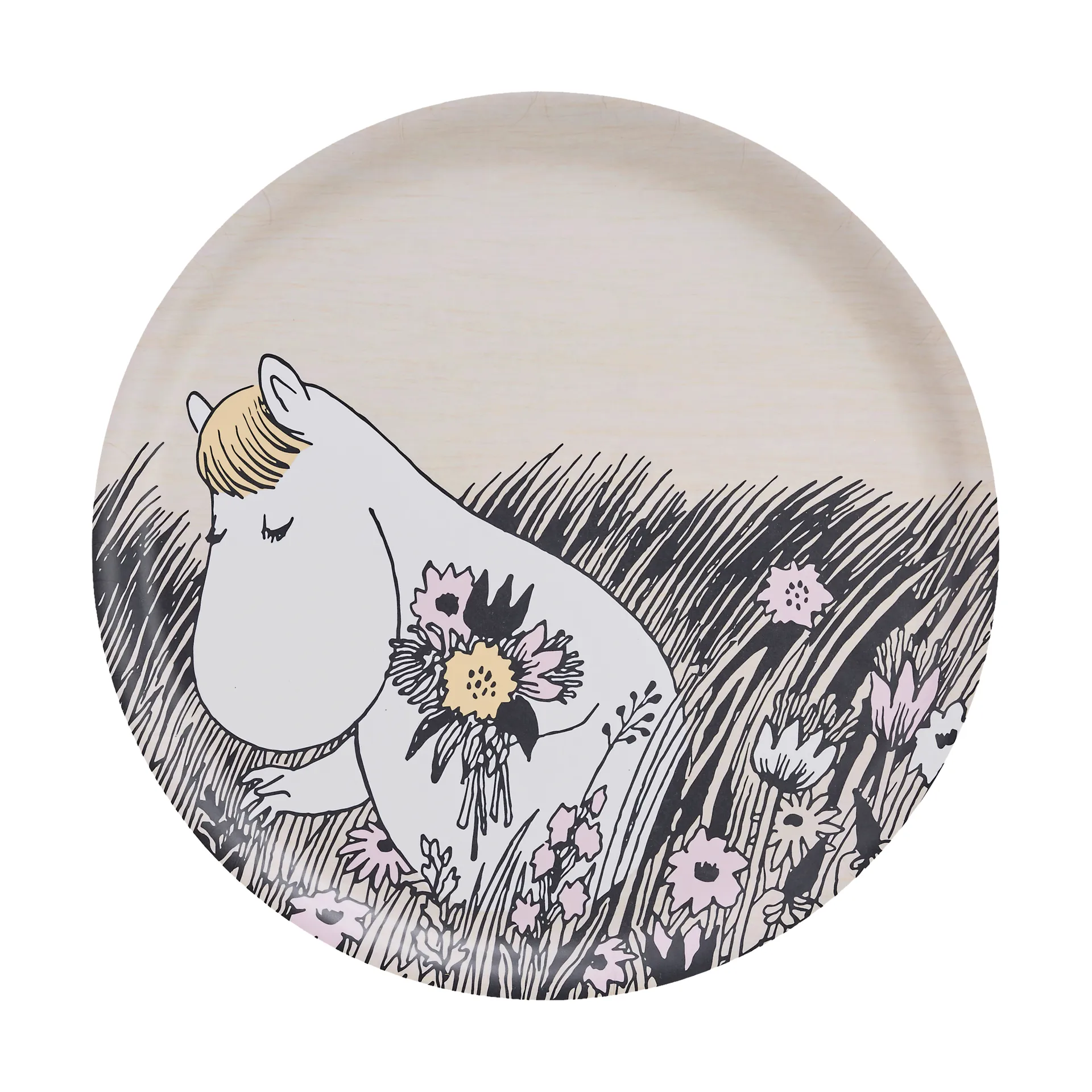 Plateau Moomin Ø35 cm, Summer night Muurla