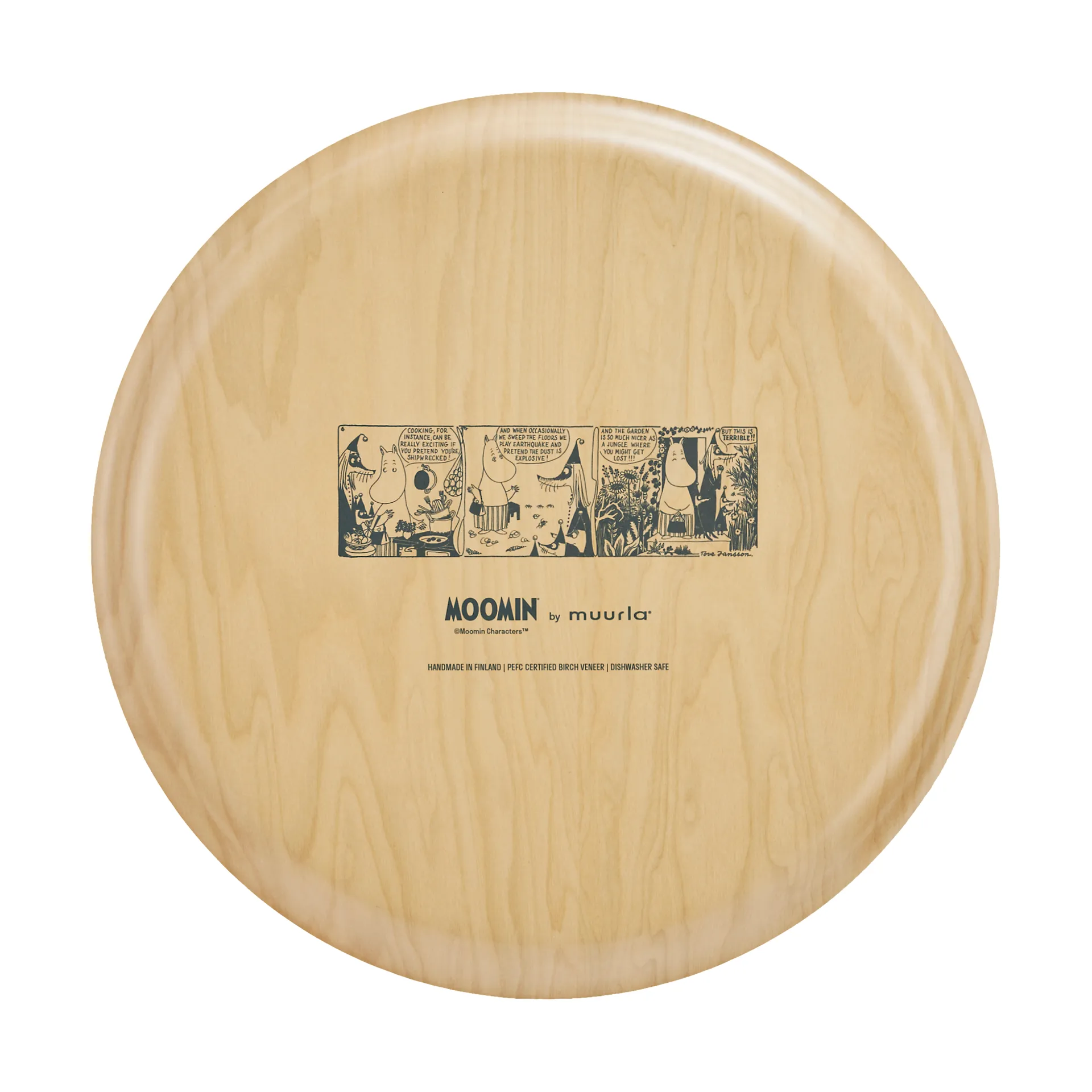 Plateau Moomin Ø40 cm, Wild garden Muurla