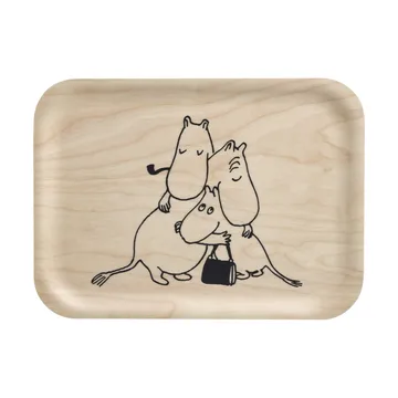 Plateau Mumin 80, 20x27 cm - Bouleau - Muurla