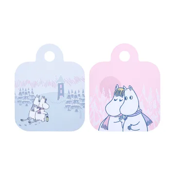 Plateau Mumin Frosty Day Chop & Serve - 20x25 cm - Muurla