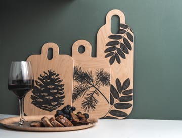 Plateau Nordic Chop & Serve 21x31 cm - The Pine Cone-The Birch Leaf - Muurla