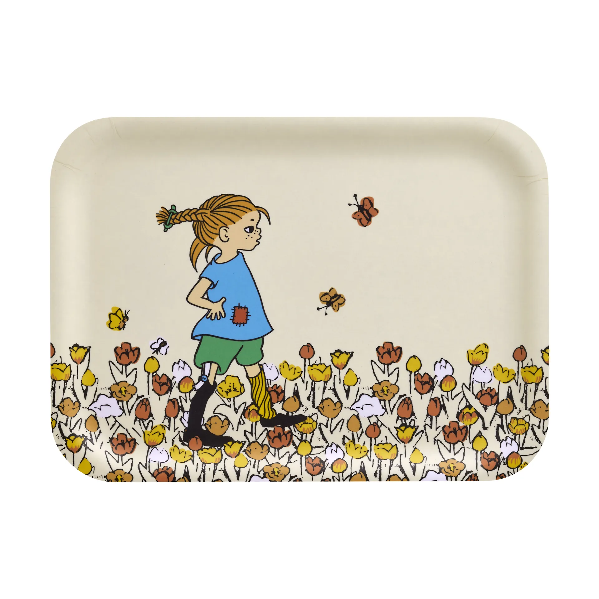 Plateau Pippi 20x27 cm, Be More Pippi Muurla