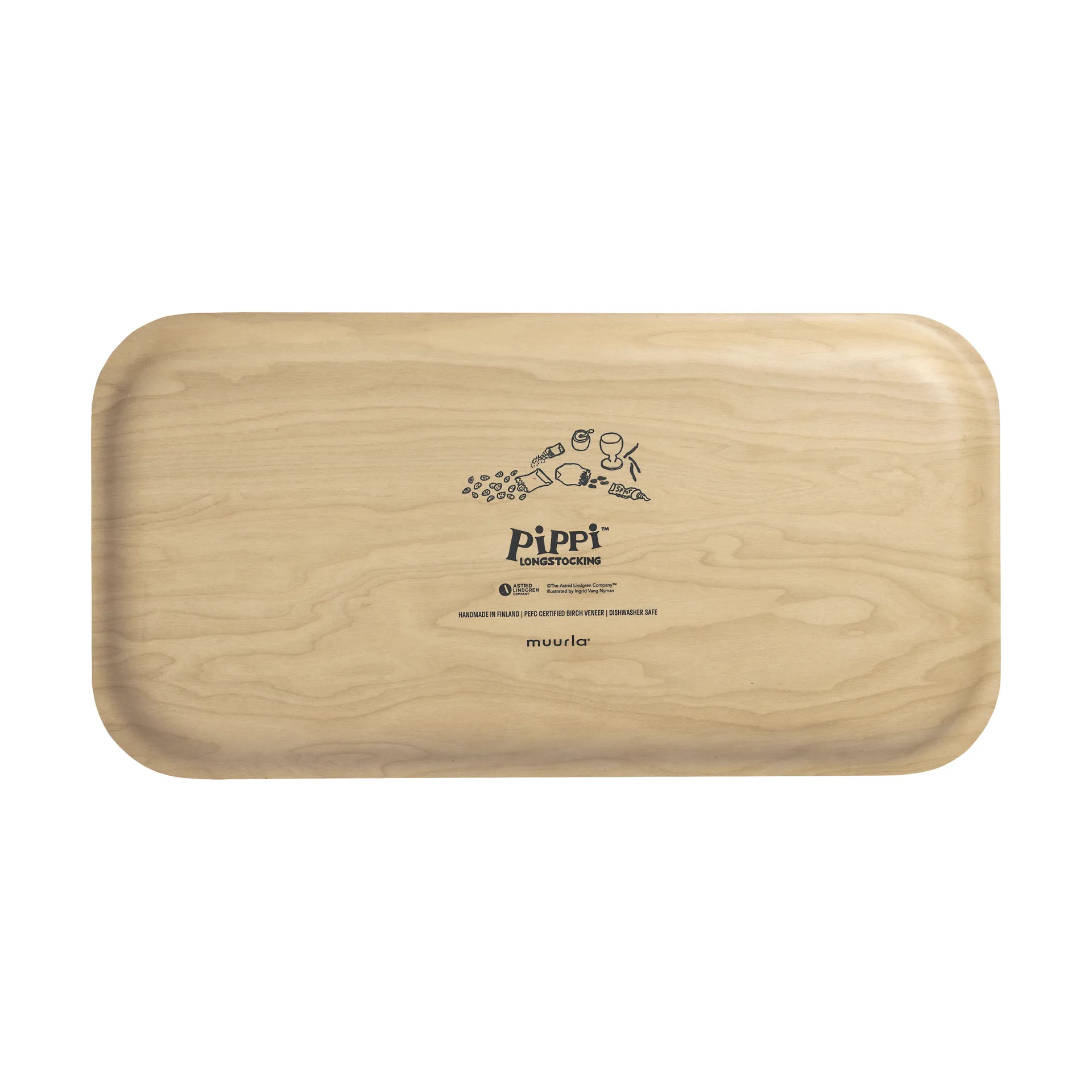 Plateau Pippi 22x43 cm, Cuisson Muurla