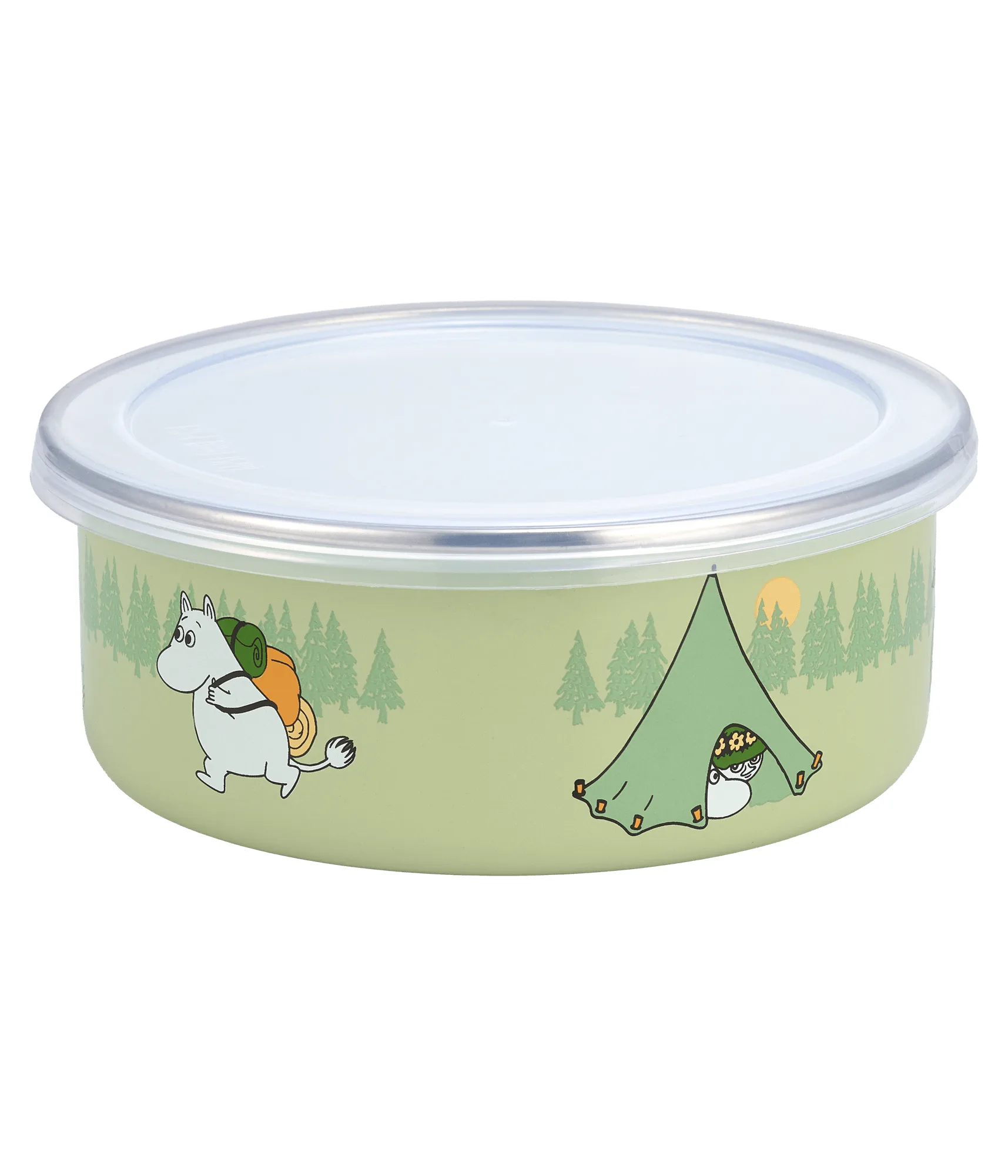 Pot émaillé avec couvercle Mumin Campers, 0,8 L Muurla