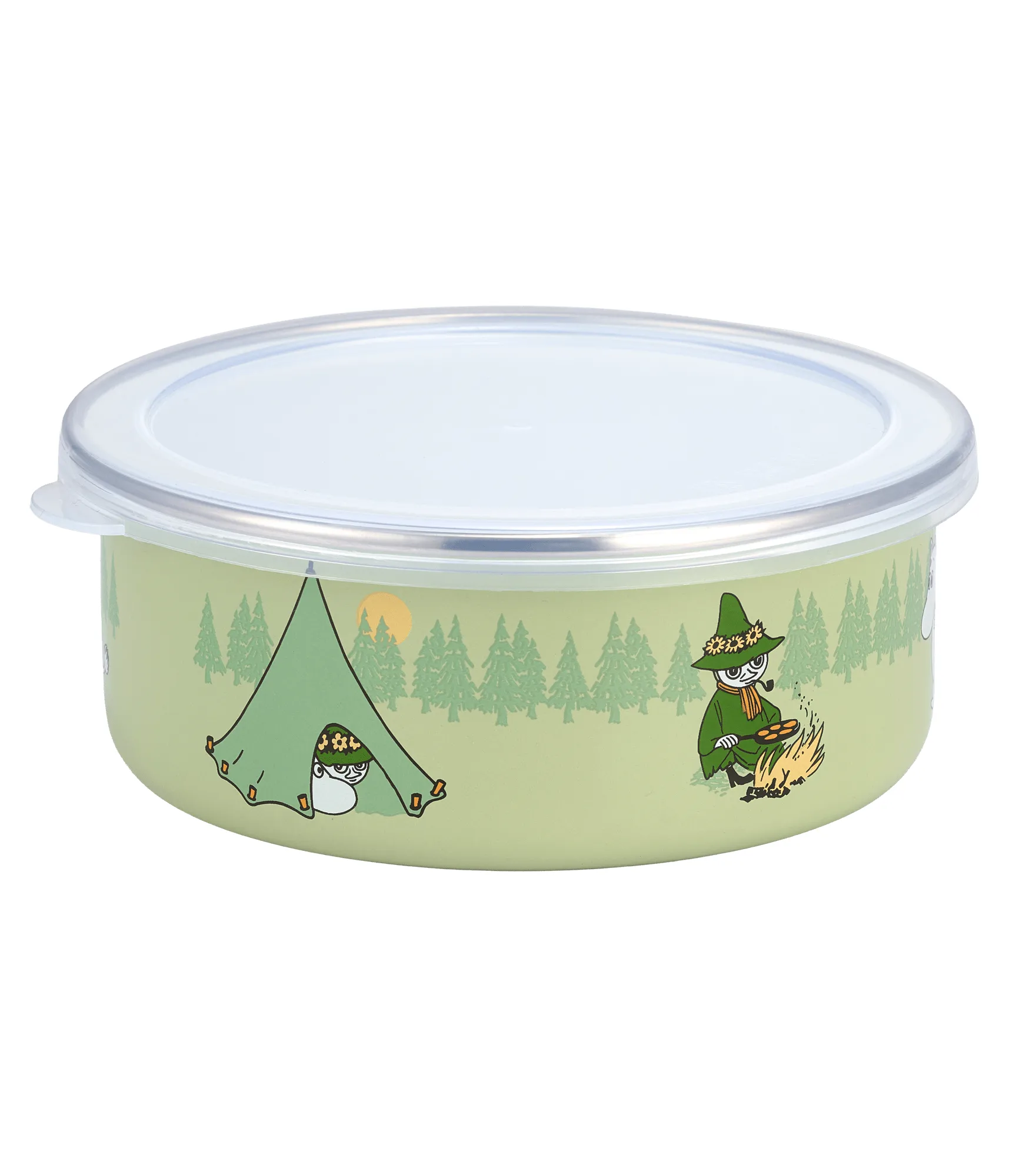 Pot émaillé avec couvercle Mumin Campers, 0,8 L Muurla
