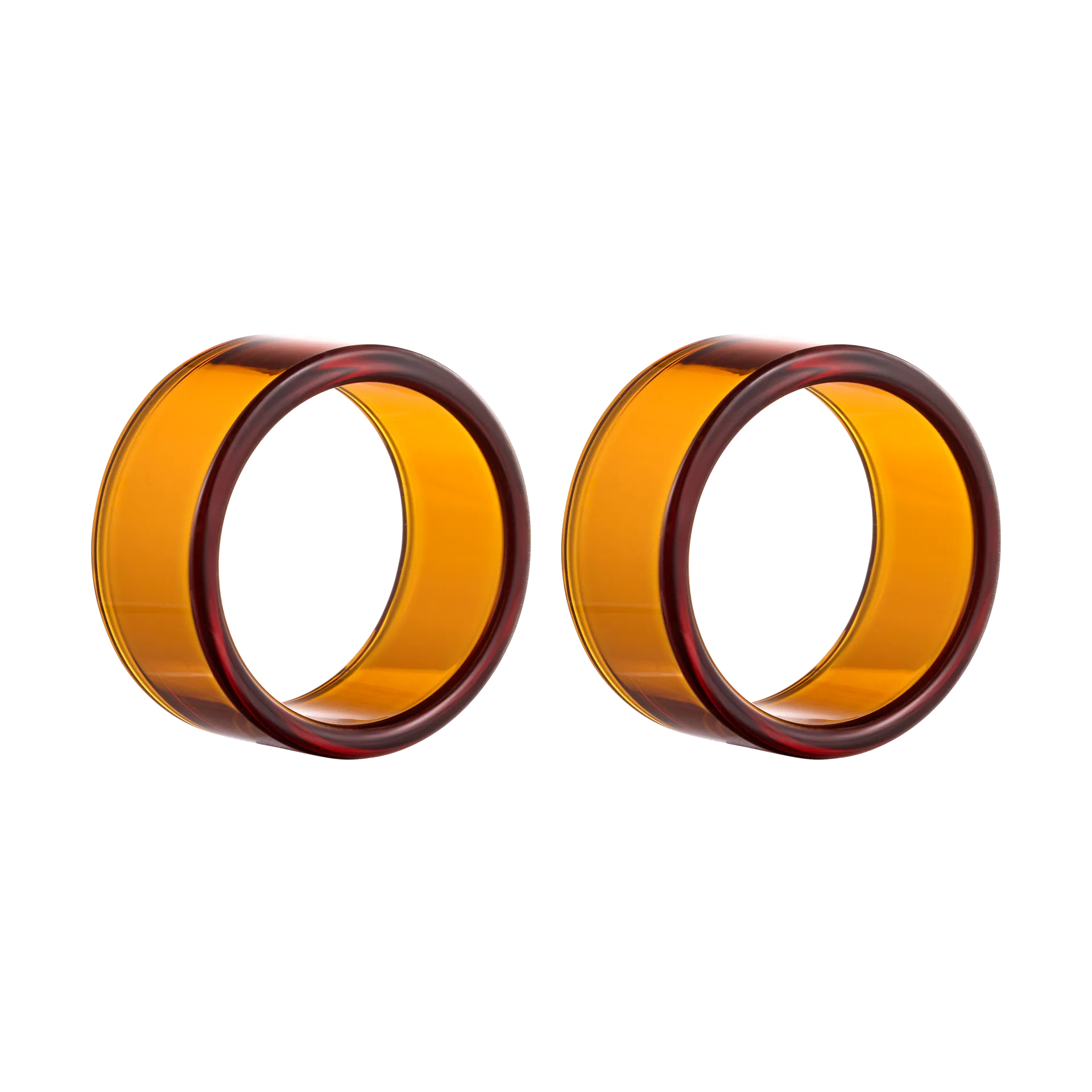 Rond de serviette Loop, lot de 2, Amber Muurla