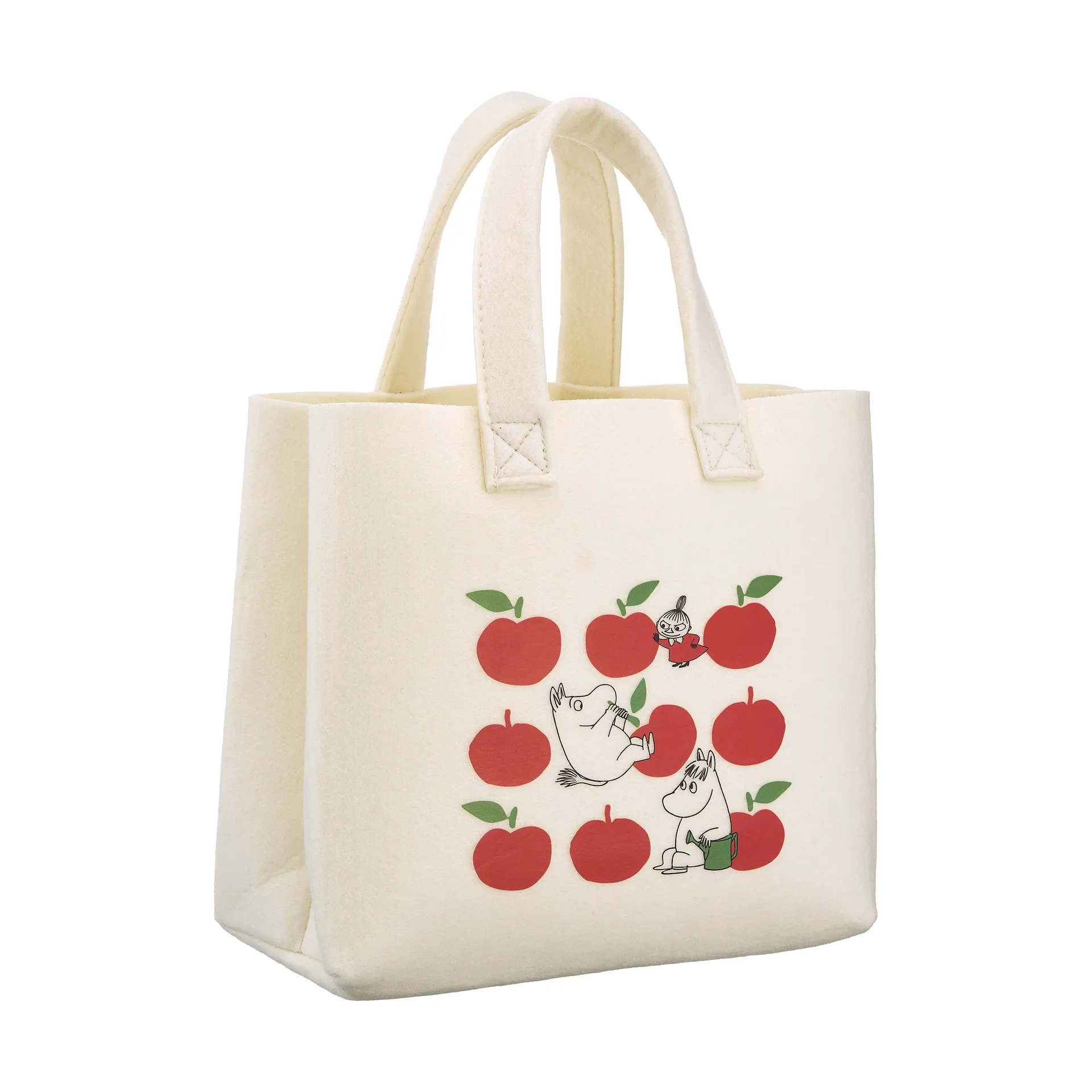 Sac Mumin Tote Bag 25x25 cm, Joyfull Apples Muurla