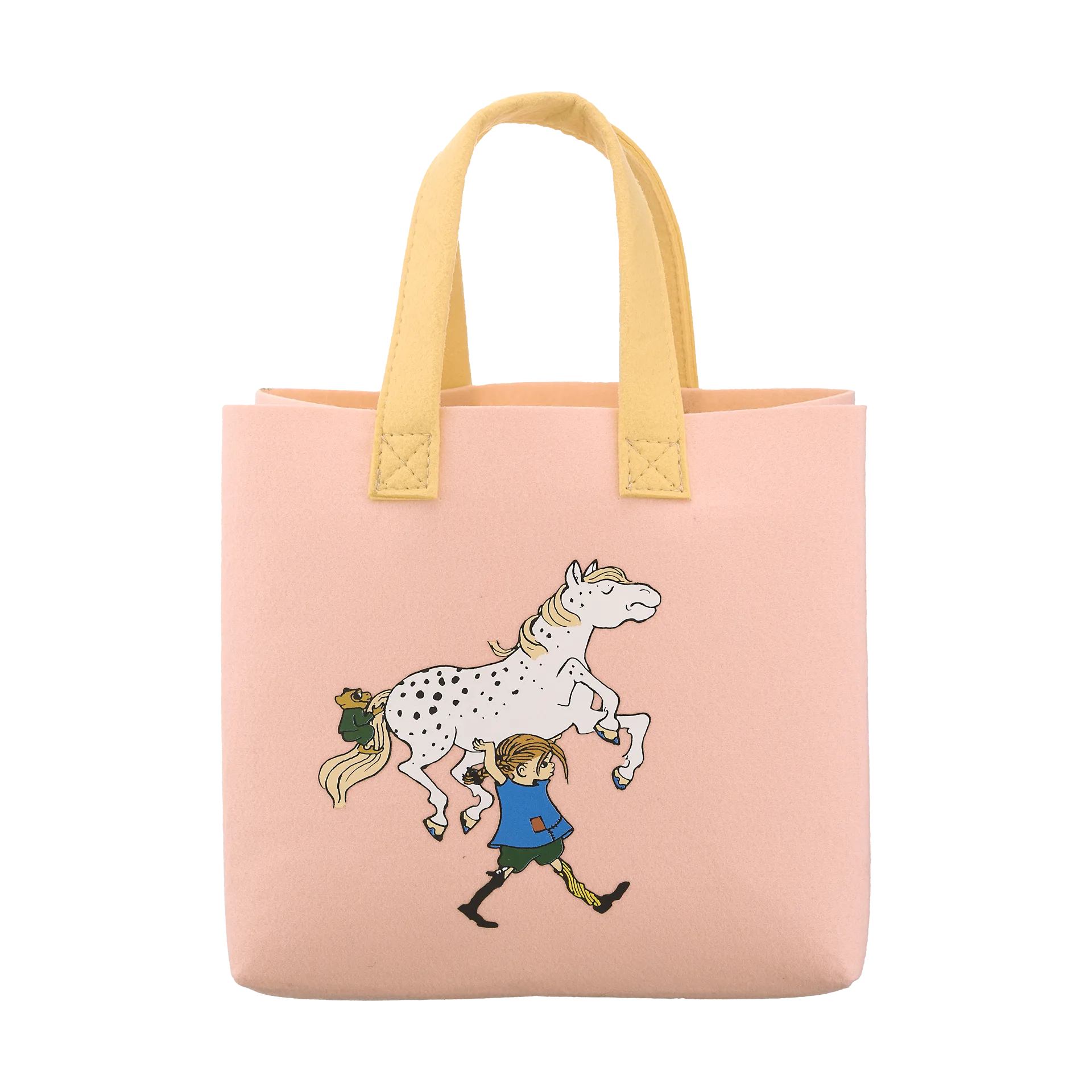 Sac Pippi Tote Bag 25x25 cm, Pippi and the Horse Muurla