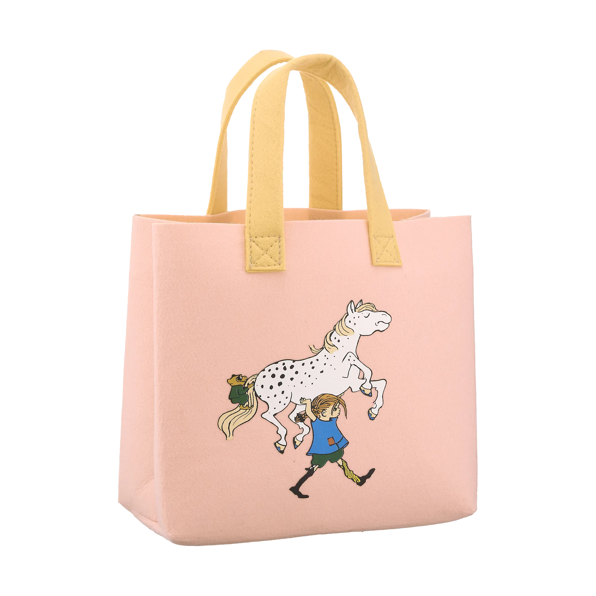 Sac Pippi Tote Bag 25x25 cm, Pippi and the Horse Muurla