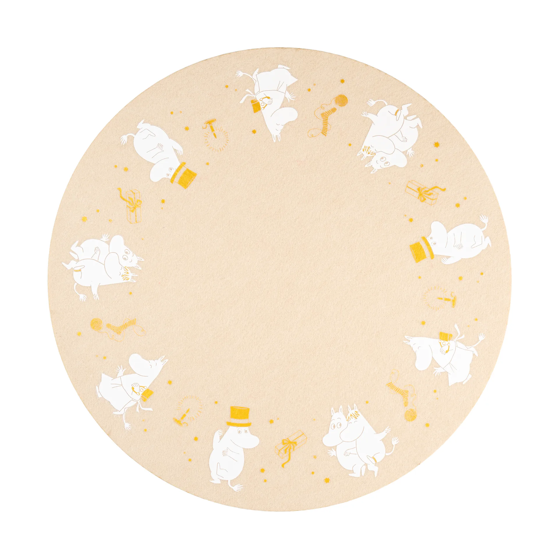 Set de table Moomin Ø38 cm, Sparkling stars Muurla
