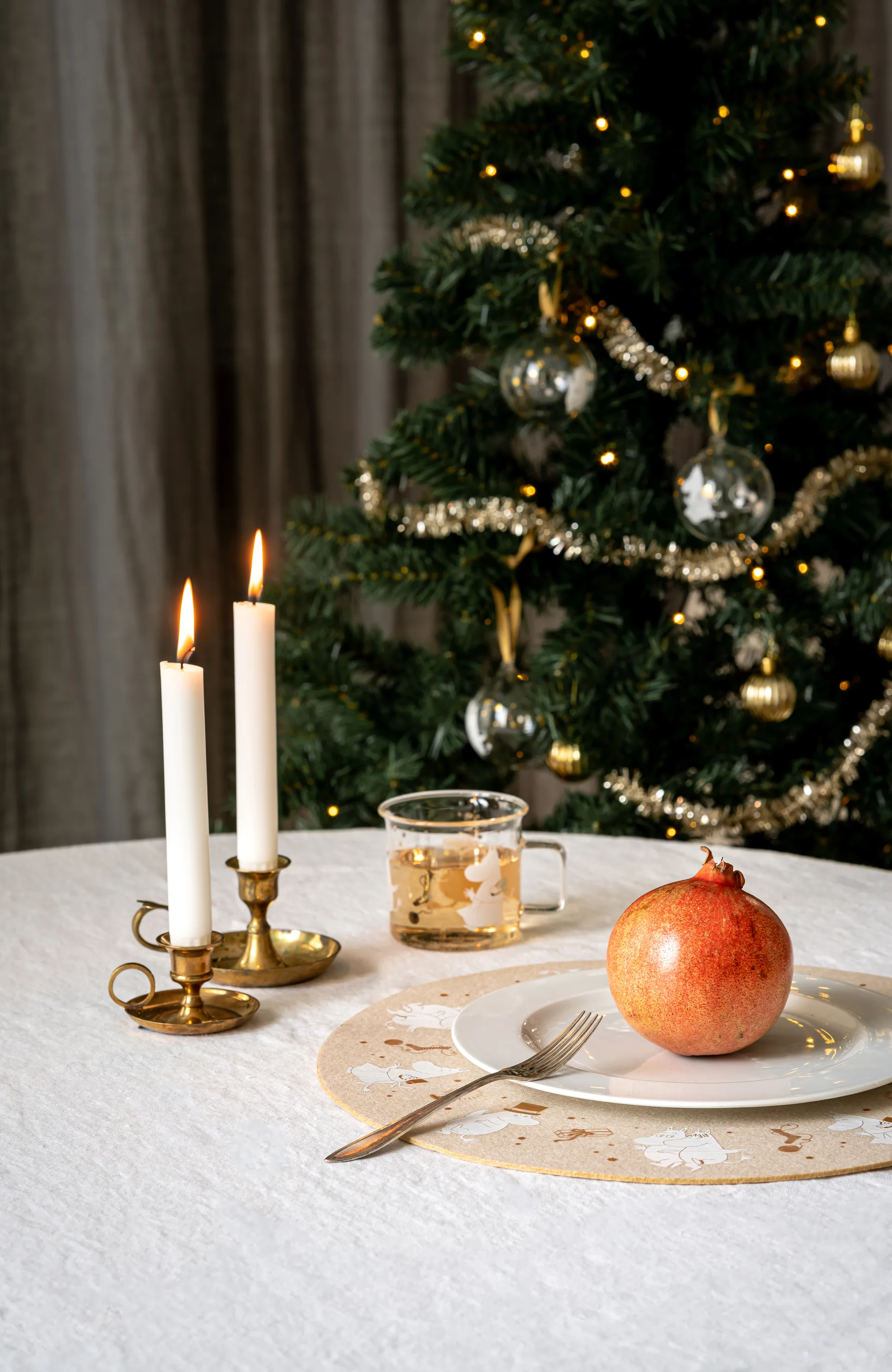 Set de table Moomin Ø38 cm, Sparkling stars Muurla