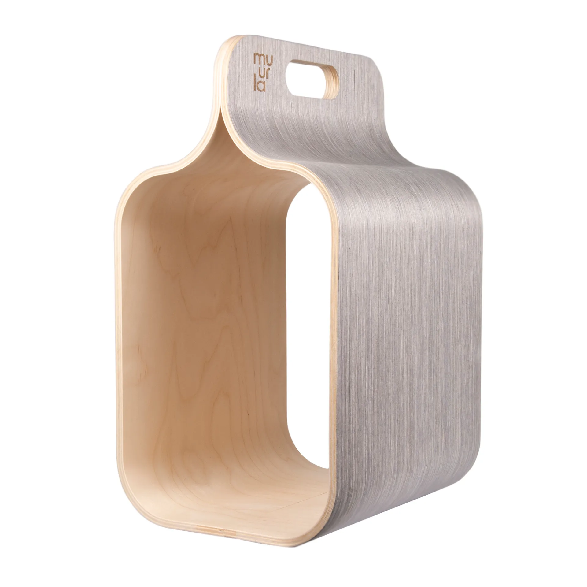 Support pour magazines Carrier, Gris Muurla