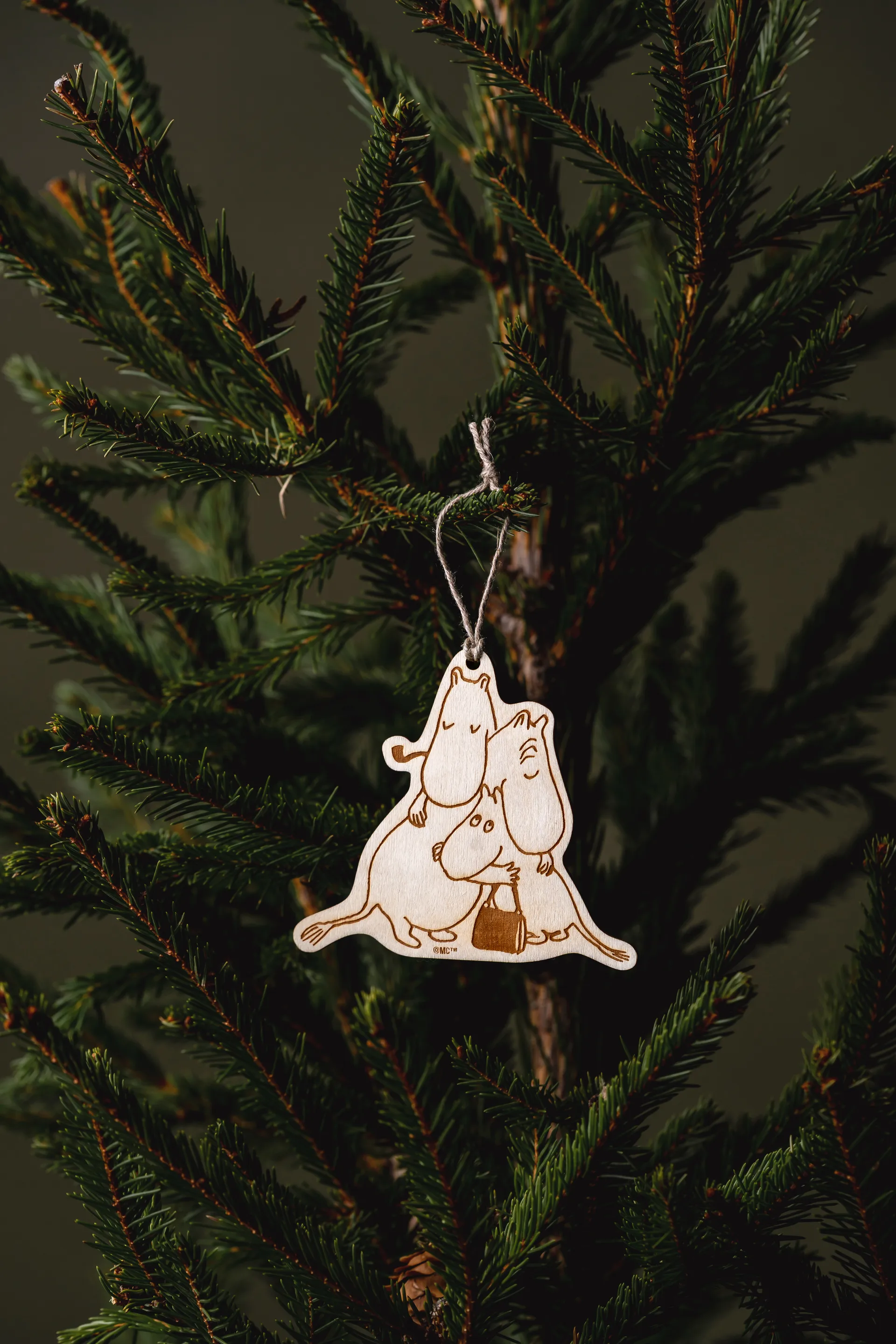 Suspension décorative Moomin 80, Beige Muurla