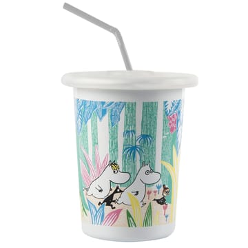 Tasse avec couvercle Moomin dans la jungle - 50 cl - Muurla