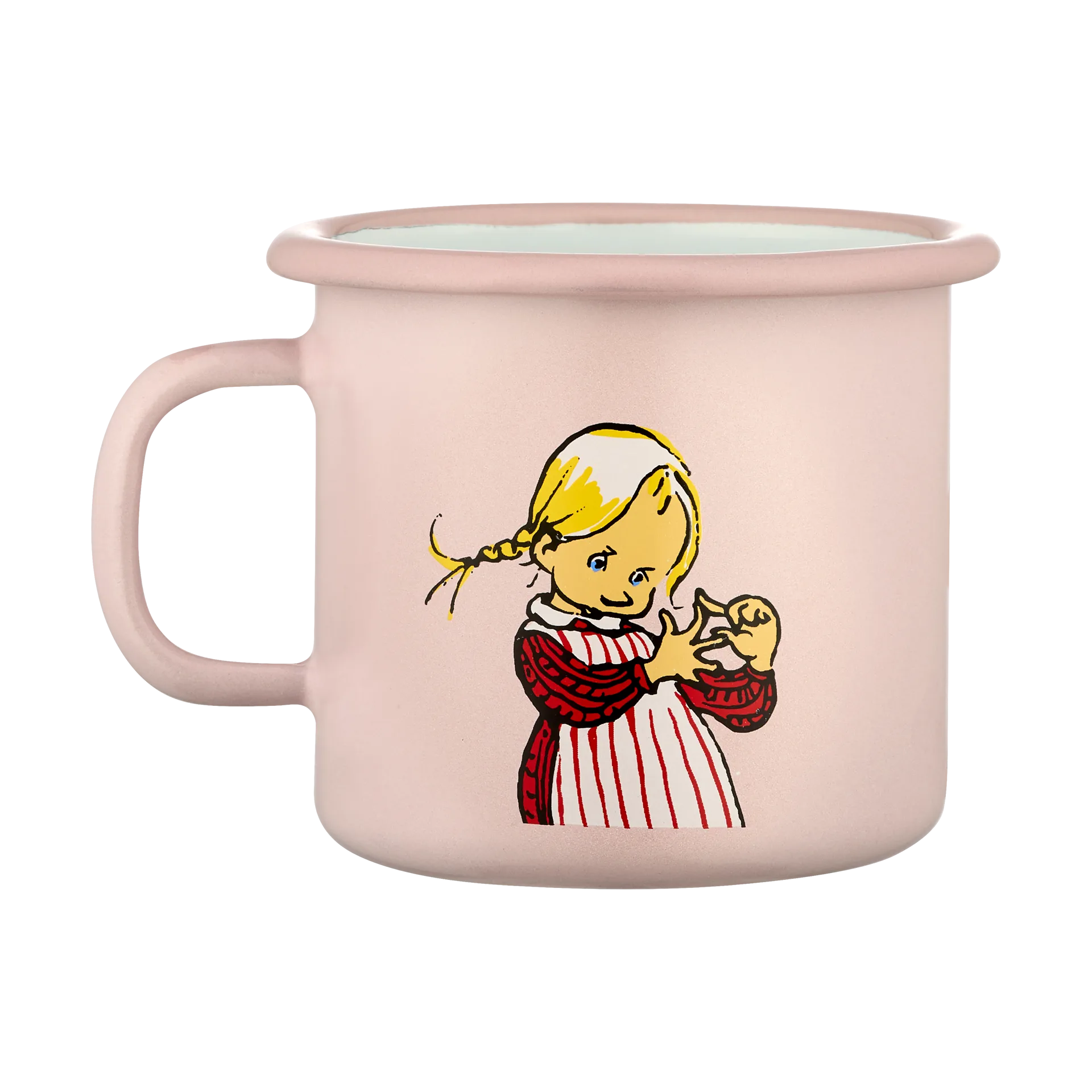 Tasse émaillée bleue Emil 2,5 dl, Ida Muurla