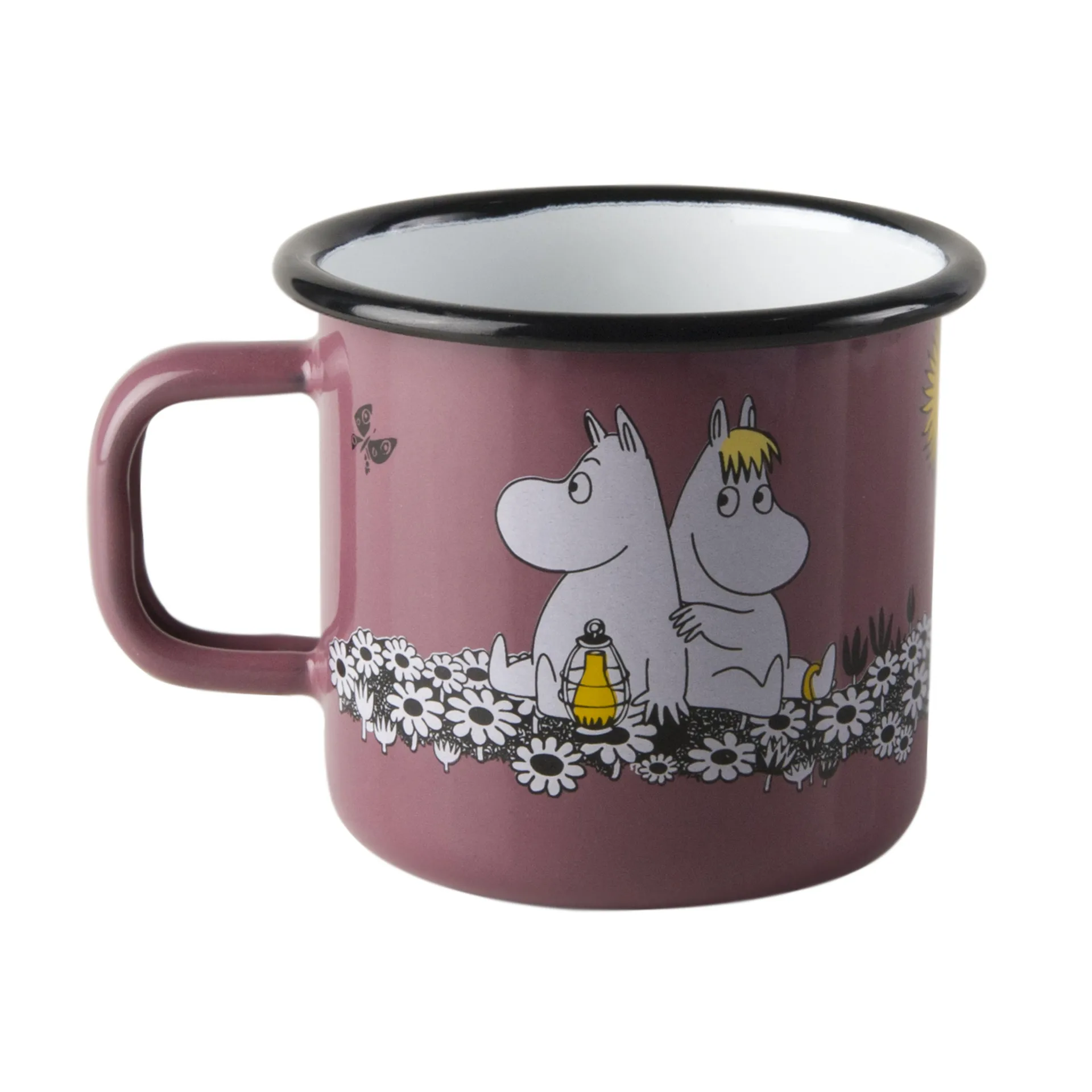 Tasse émaillée rétro Together Forever, 3,7 dl Muurla