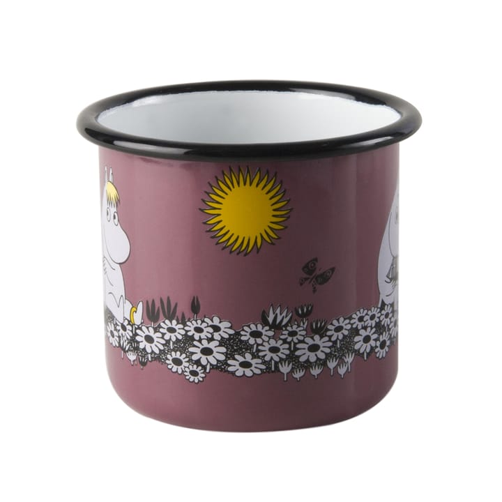 Tasse émaillée rétro Together Forever, 3,7 dl Muurla